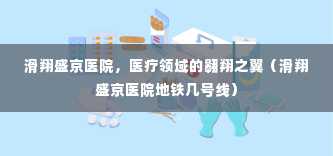 滑翔盛京医院，医疗领域的翱翔之翼（滑翔盛京医院地铁几号线）